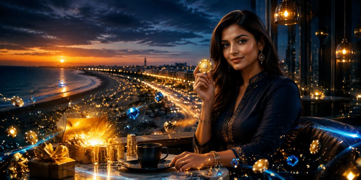 Live Casino Dealer hosting a game on 9600x platform for Indian users